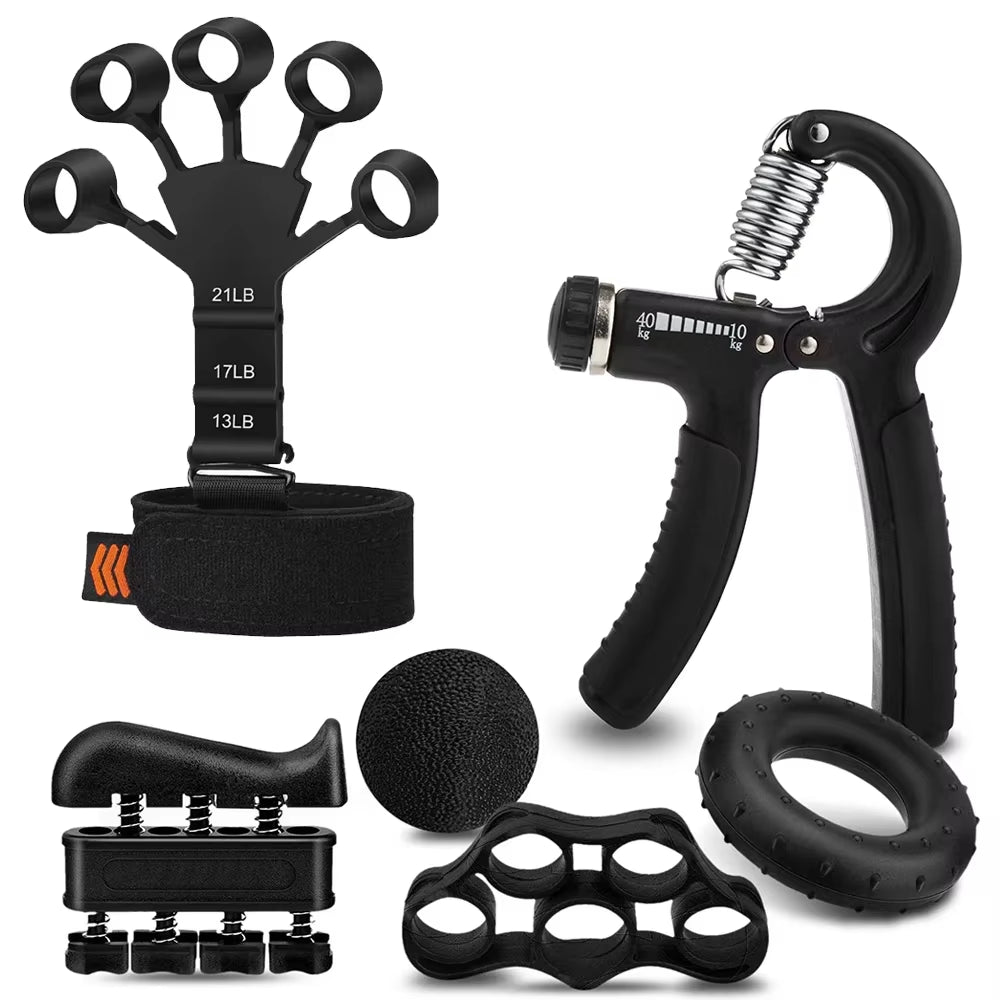 5-60Kg Adjustable Heavy Hand Gripper Fitness Hand Exerciser Grip Wrist Training Finger Gripper Hand Strengthener