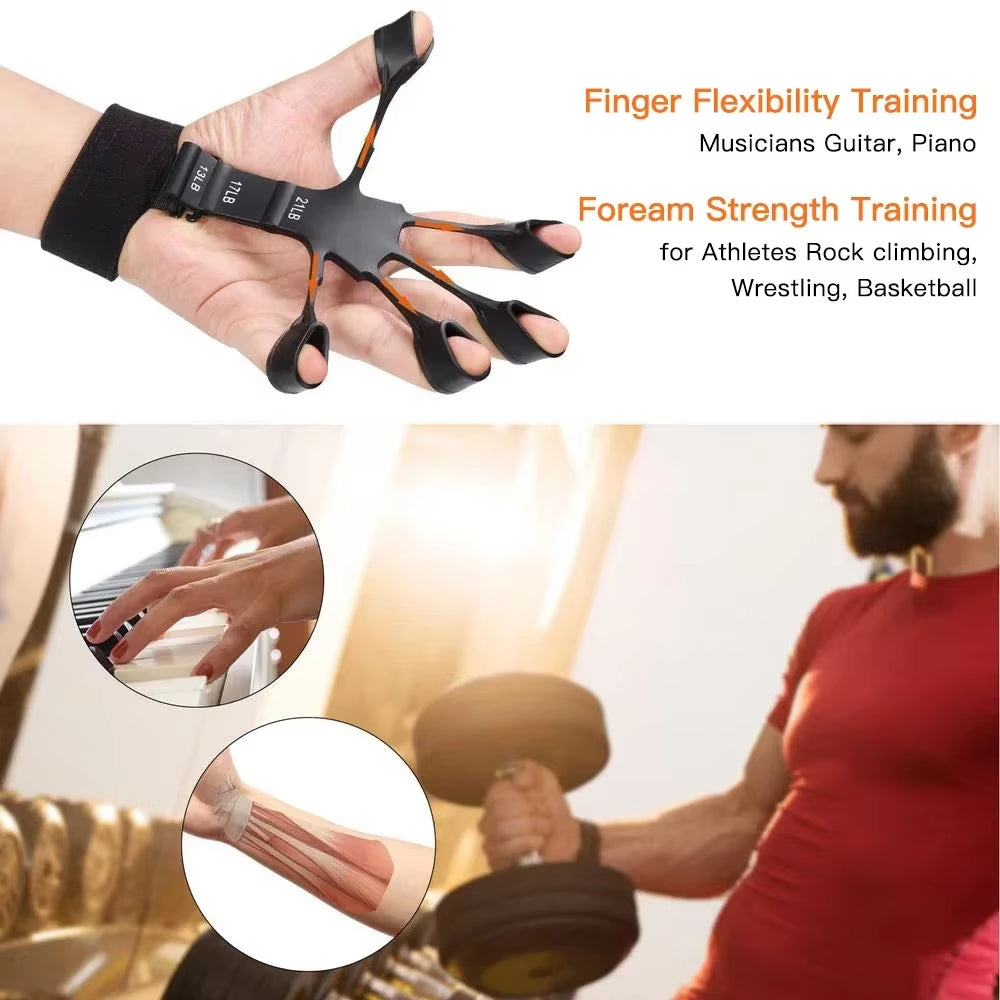 5-60Kg Adjustable Heavy Hand Gripper Fitness Hand Exerciser Grip Wrist Training Finger Gripper Hand Strengthener