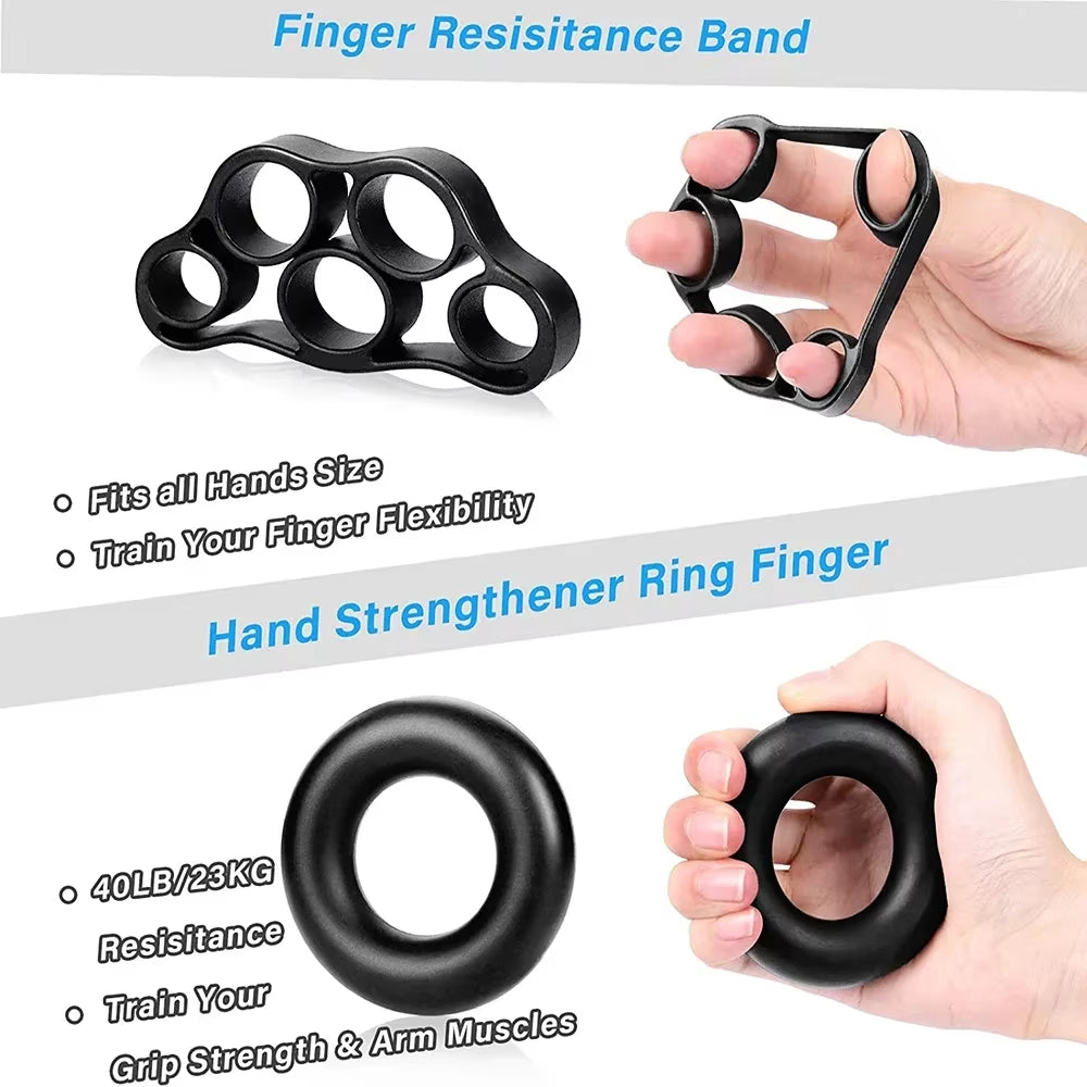 5-60Kg Adjustable Heavy Hand Gripper Fitness Hand Exerciser Grip Wrist Training Finger Gripper Hand Strengthener